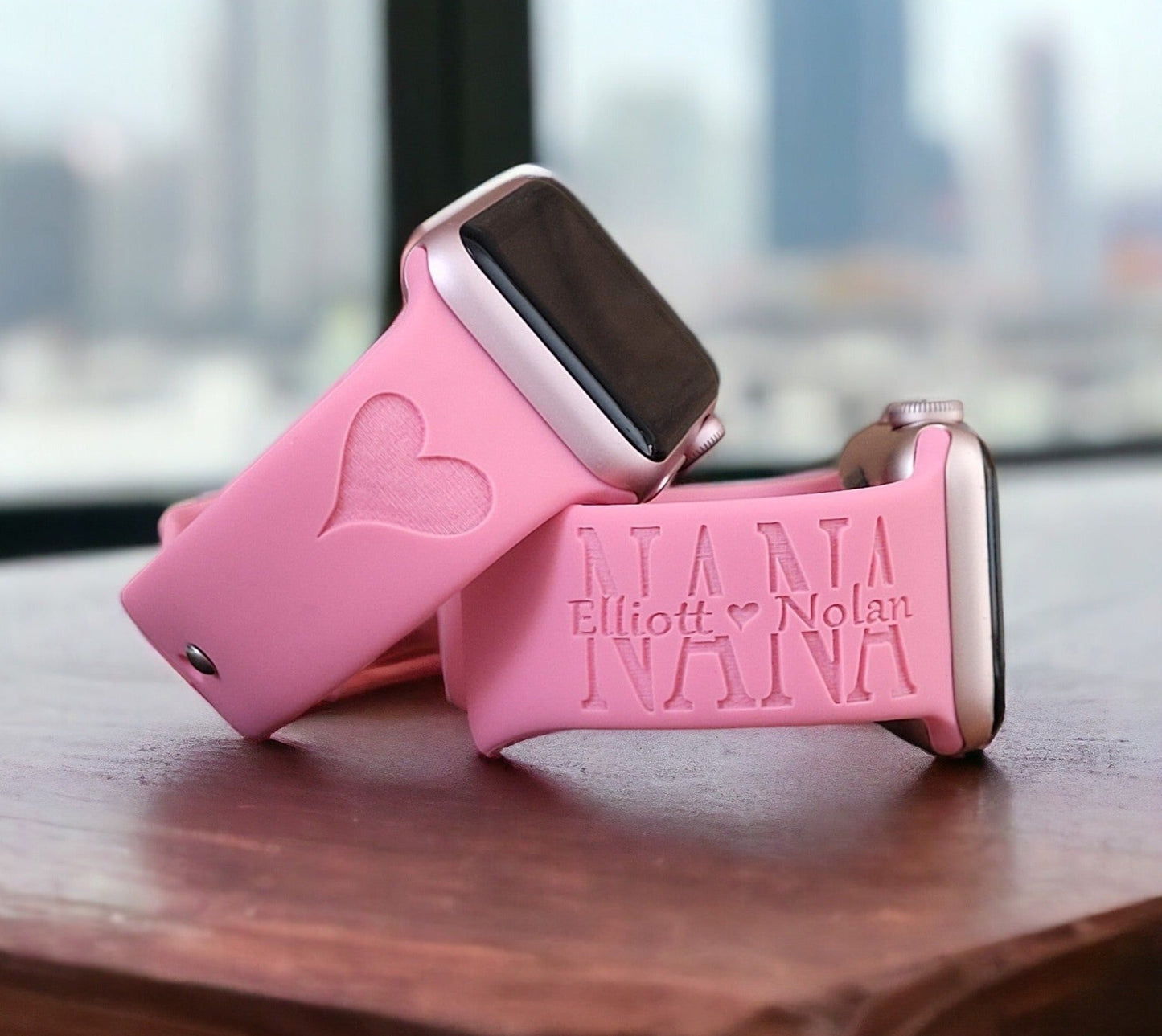 GRANDMA NANA GIGI Engraved Silicone Sport Band