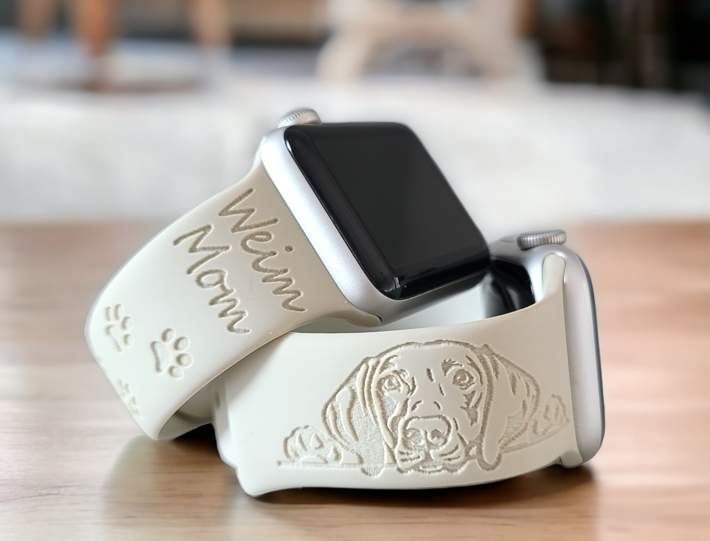 DOG Personalized Laser Engraved Watch Band